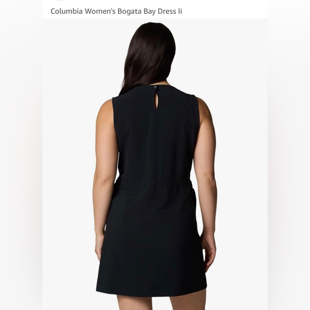 NWT COLUMBIA Bogata Bay Black Sleeveless Dress w/Pockets Women’s Size Small - Picture 8 of 8